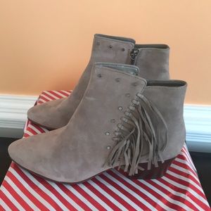 Sam Edelman, suede ankle boots, size 8.5